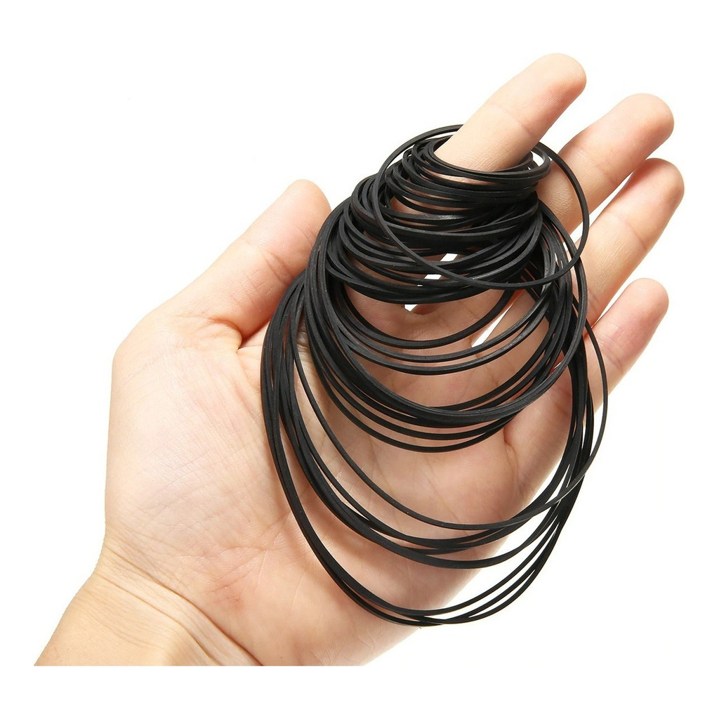 Kit Correias Chata 4mm De 110 A 135mm Tape Deck Gravador REPOSIÇÃO