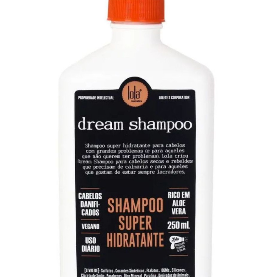 Lola Cosmetics Dream Cream - Shampoo 250ml Super Hidratante