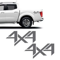 Par De Adesivos 4x4 Frontier Attack 2017 2018 19 2020 Nissan