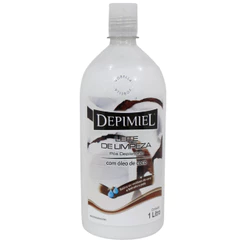 Leite de Limpeza Pós Depilatório Depimiel Óleo De Coco 1L