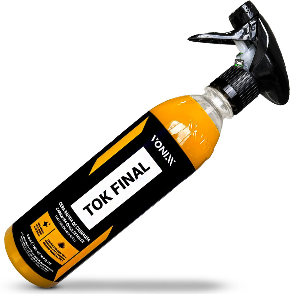 Cera Líquida Automotiva Carnaúba Tok Final 500ml Vonixx em Oferta na Shopee