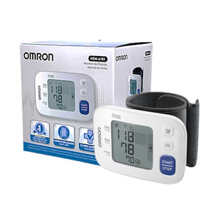Aparelho de Pressão Omron Automático Pulso HEM 6181 com 1 Unidade em Oferta na Shopee