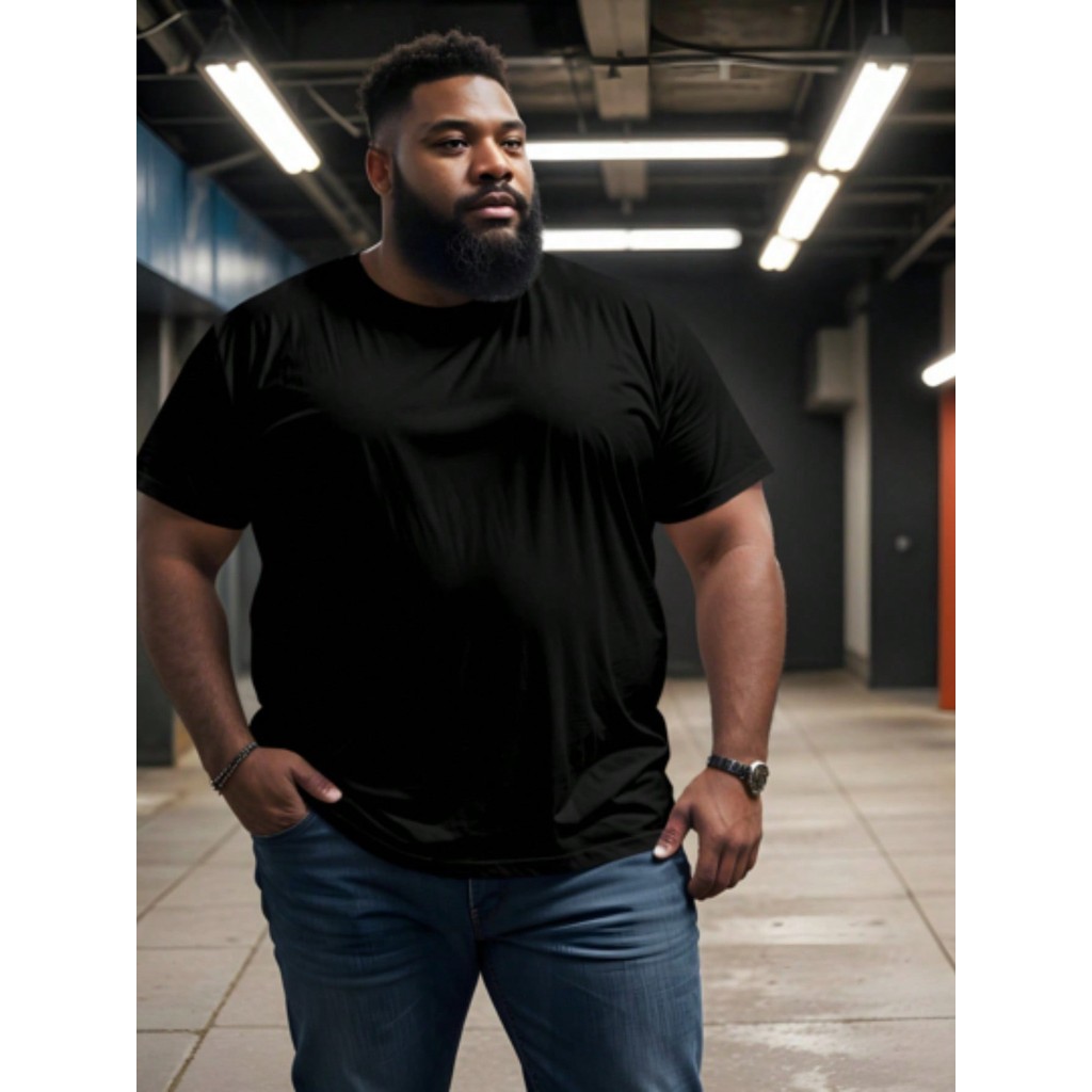 Camiseta Masculina Plus Size G1 G2 G3 G4 G5 100% Algodão 16 cores disponiveis em Oferta na Shopee