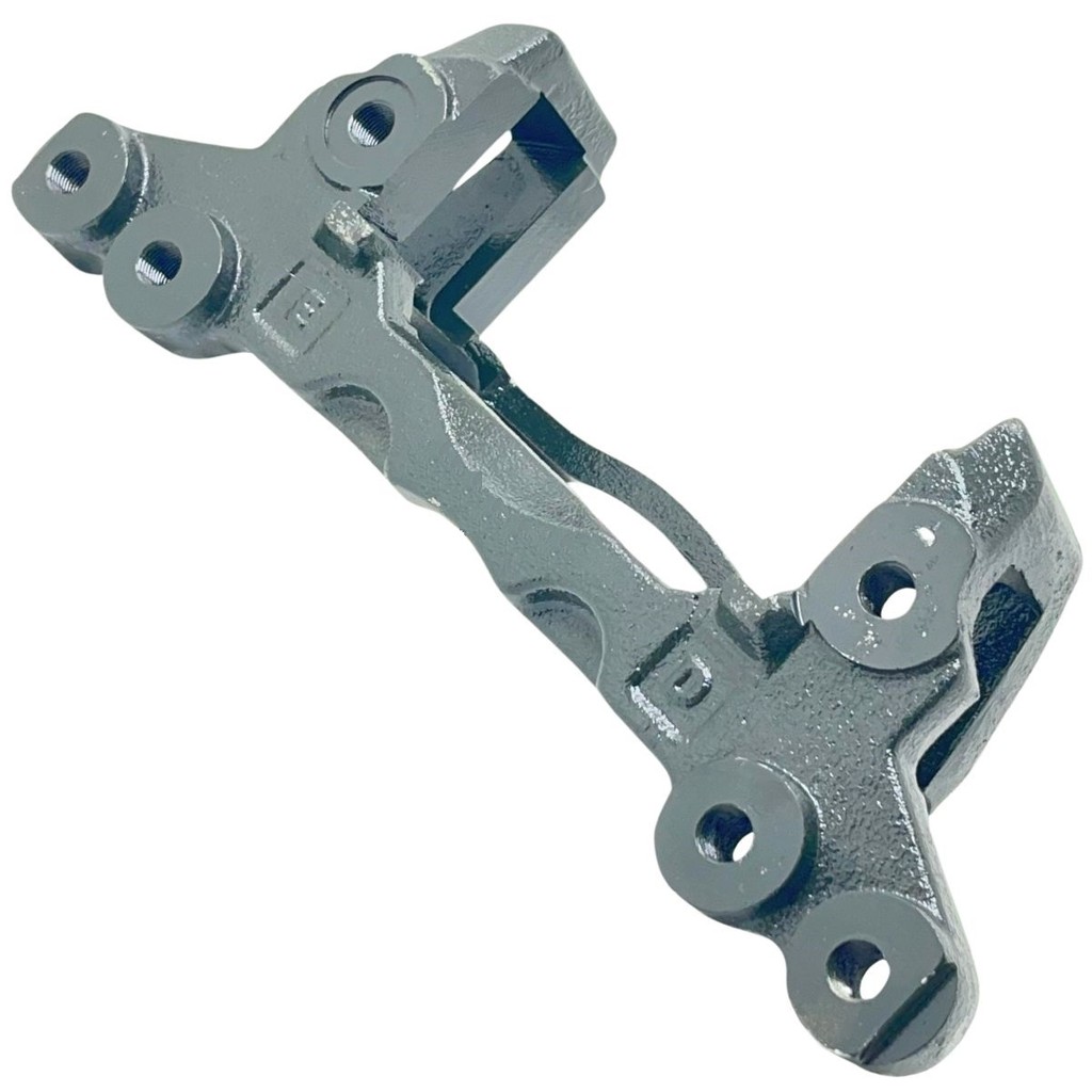 SUPORTE CAVALETE DA PINÇA FREIO DIANTEIRO OU TRASEIRO F4000 G2 1996 A 1998 (PARA RODA DE 6 FUROS)