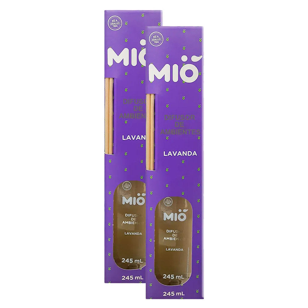 Kit 2 Difusor de Ambiente Mió Lavanda 245ml - Home & Living