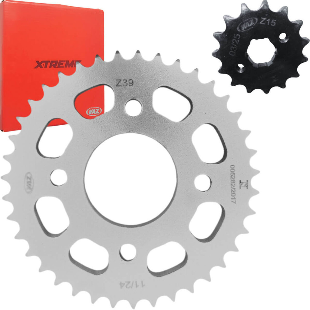 Kit Coroa Pinhão Dafra Kansas 150 2008 a 2016 Reforçado Vaz