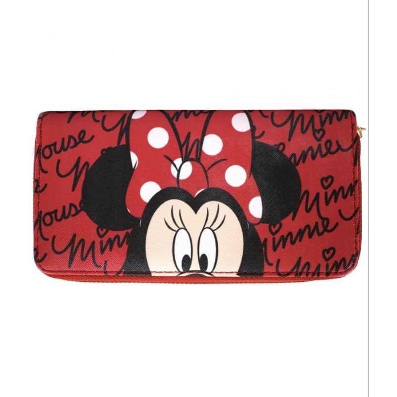 DMG9020-MK12-D | Carteira Rosto Minnie Vermelha - Disney