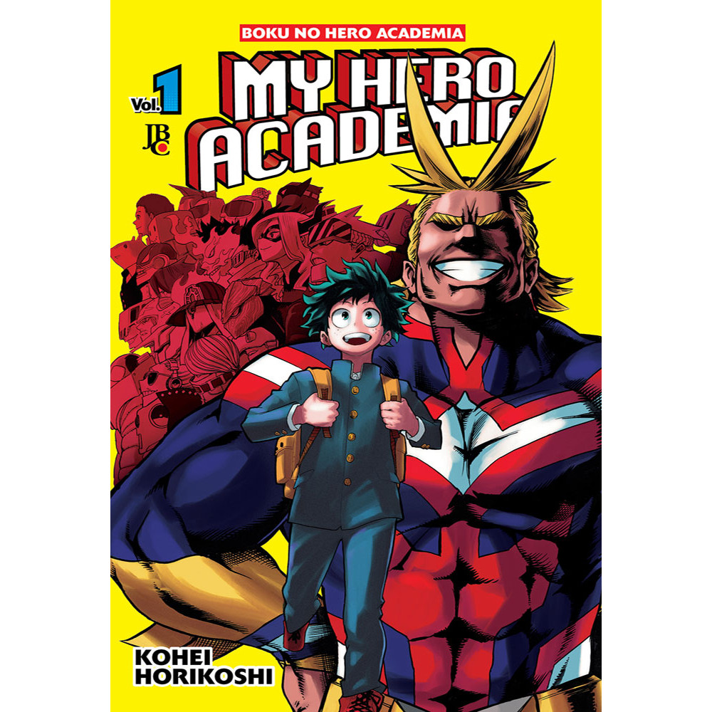 livro My Hero Academia - Boku no Hero - Vol. 1
