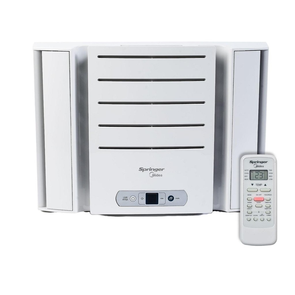 Ar-Condicionado de Janela Springer Midea Eletrônico 10.000 BTU/h Frio Branco QCK105RB - 220V

 - Home Appliances