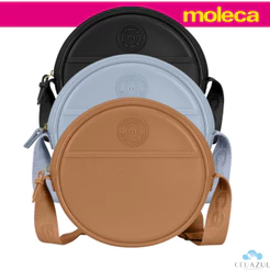 Bolsa Redonda Moleca Feminina Moderna Compacta Estilosa