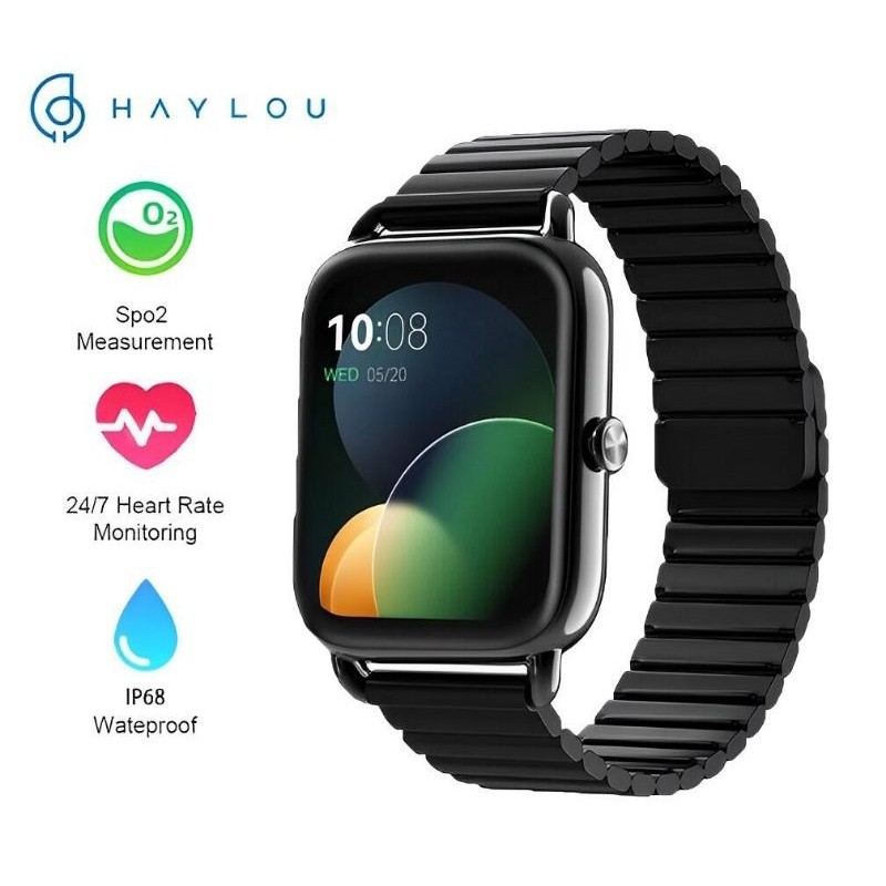 Smartwatch  Haylou RS4 Plus Tela Amoled Pulseira Extra A Prova Dagua Electron