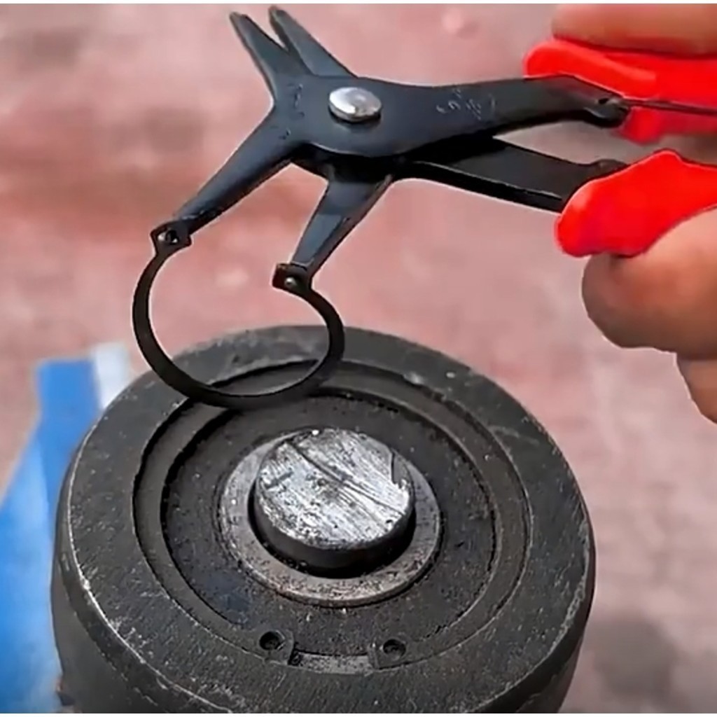 Alicate para Anéis de Retenção 10-40mm Uso Interno e Externo Multiuso 2 em 1 em Oferta na Shopee