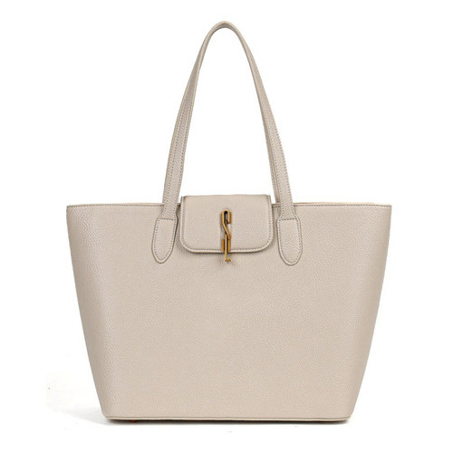 Bolsa Santa Lolla Shopper Grande Floater Fecho Sl Marfim Off White