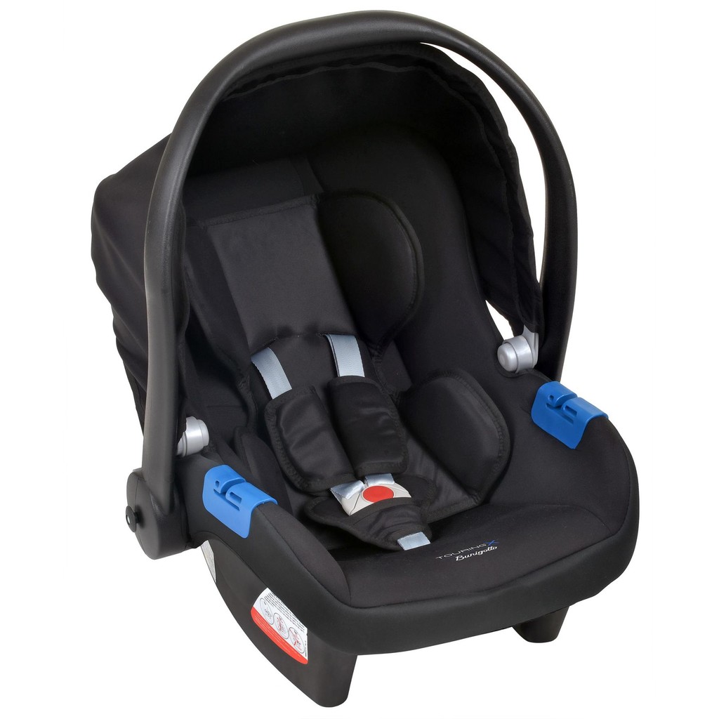 Bebê Conforto Burigotto Touring X Preto - Cadeira até 13kg em Oferta na Shopee