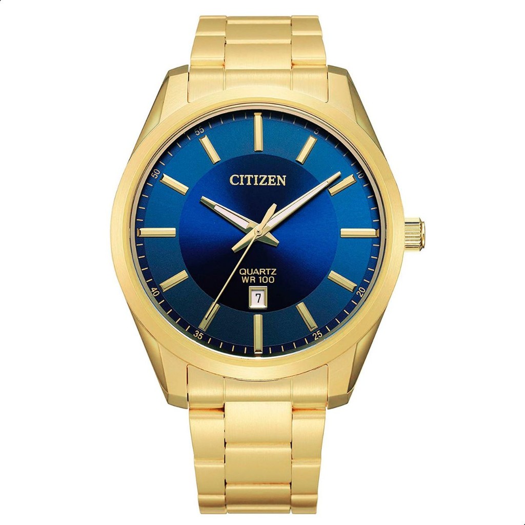 Relógio Masculino Citizen Analógico Dourado Quartz TZ20204A em Oferta na Shopee