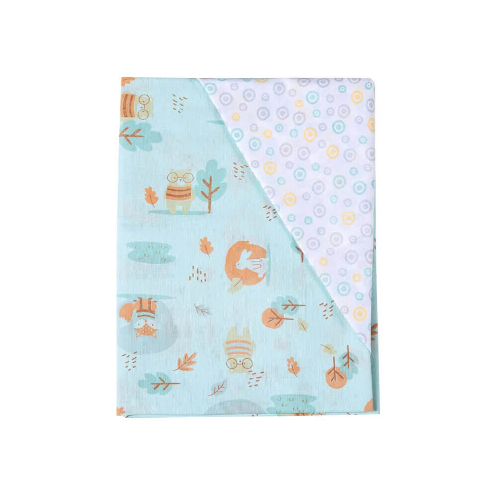 Jogo De Berço Papi Karinho Estampa Bosque - 02 Peças em Oferta na Shopee