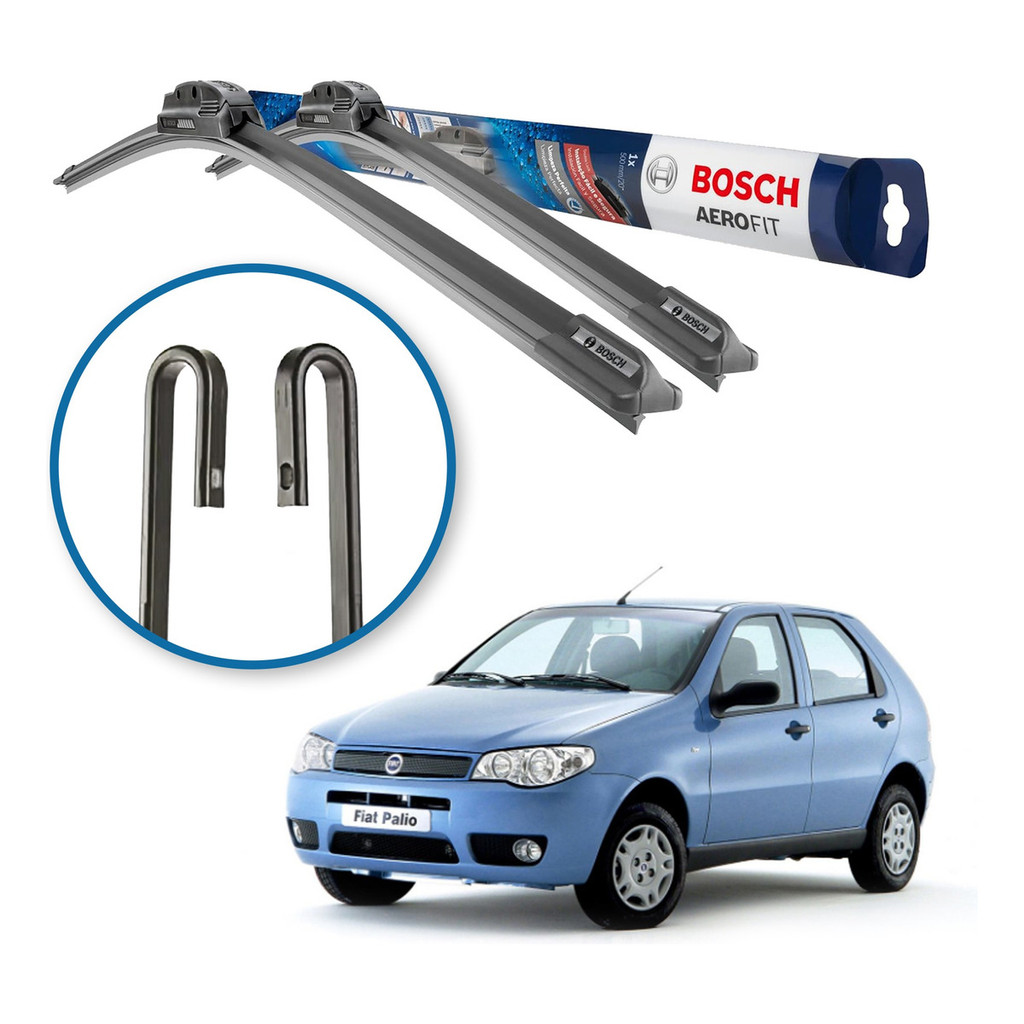 Palheta Limpador Chuva Parabrisa Bosch Fiat Palio 1996 a 2011 em Oferta na Shopee