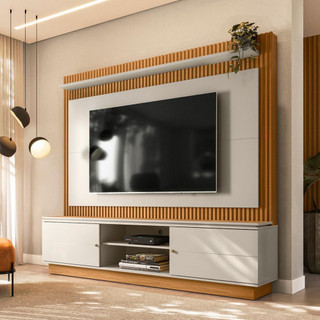 Estante Home Para TV até 75 Polegadas Guararapes Linea Brasil em Oferta na Shopee