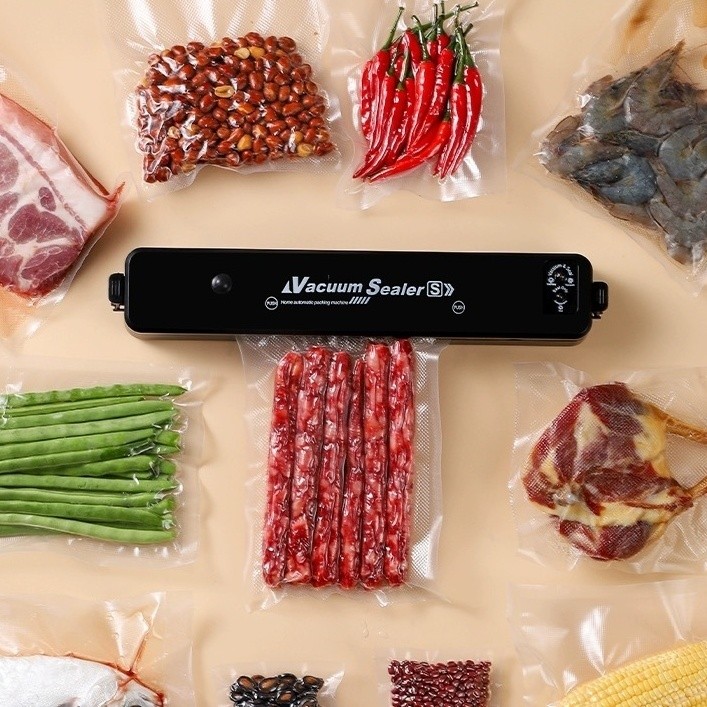Seladora a Vácuo Doméstica Bivolt – Máquina Hermética e Eficiente Para Embalar e Conservar Alimentos a Longo Prazo - WYL