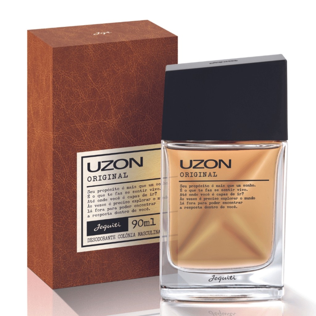 Desodorante Colônia Masculina Uzon Original 90ml - Jequiti