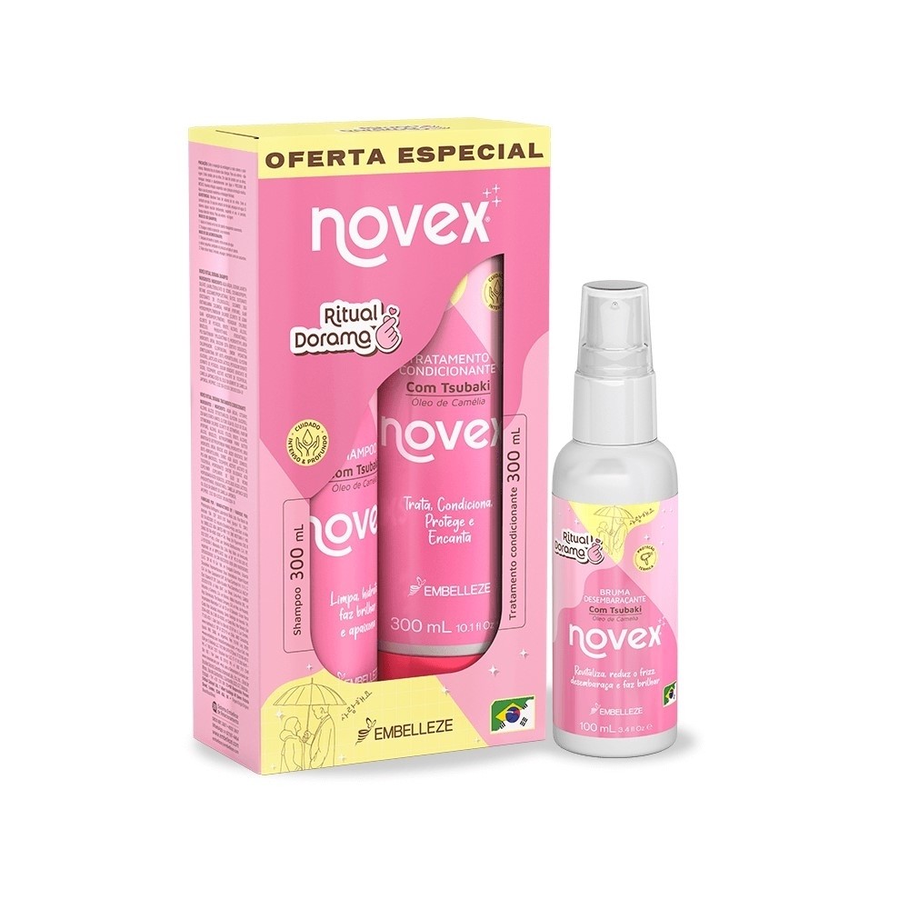 Kit Novex Ritual Dorama Dia a Dia em Oferta na Shopee