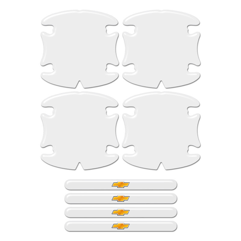 Adesivos Protetor Maçaneta Chevrolet Onix Cruze Resinado em Oferta na Shopee
