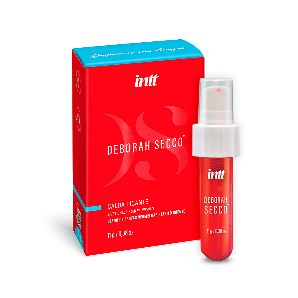 Calda Beijável Picante com Sabor - 11g |Intt + Deborah Secco em Oferta na Shopee