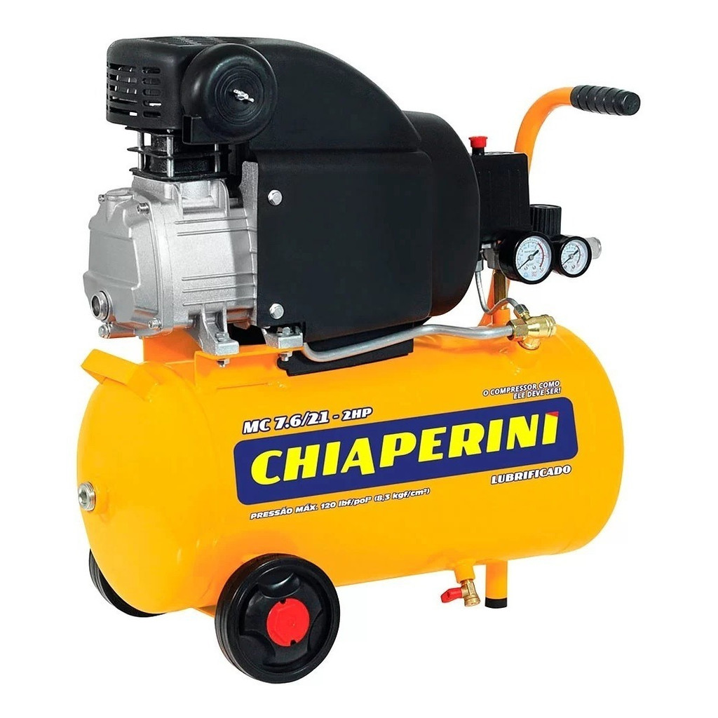 Compressor De Ar Elétrico Chiaperini Mc 7.6/21-2hp 220v em Oferta na Shopee