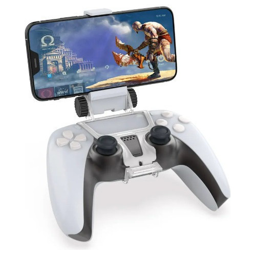 Suporte De Celular P/ Controle Ps5 Dualsense Ajustável + Nf 0