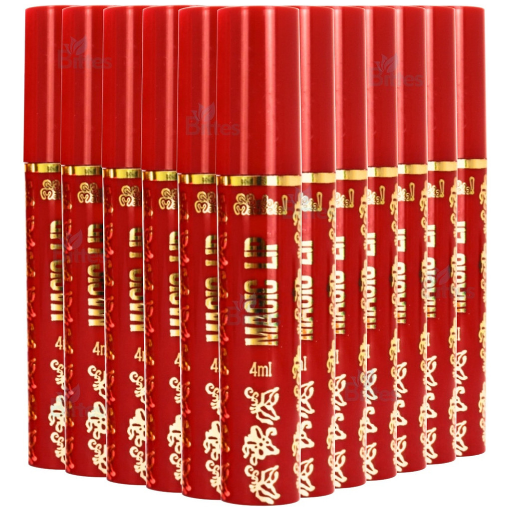 12 Gloss Magic Lip Da Vovó Vermelho Q Bela Manuela Atacado