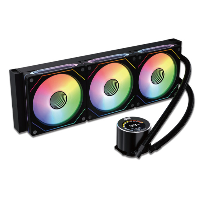 Water Cooler Fan G-VR360PRO 360mm RGB e Controle PWM TDP 300W