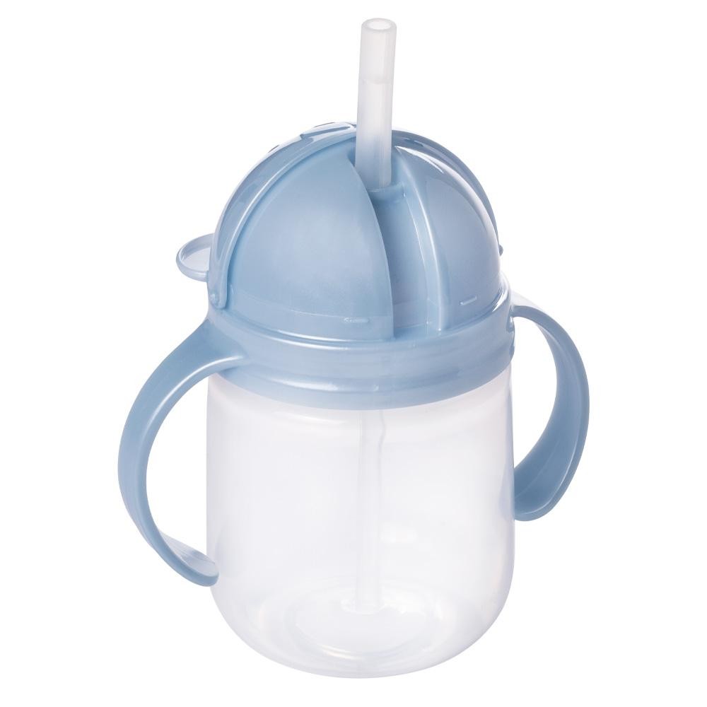 Caneca de Treinamento com Canudo 350 ml Urso Azul Plasútil em Oferta na Shopee