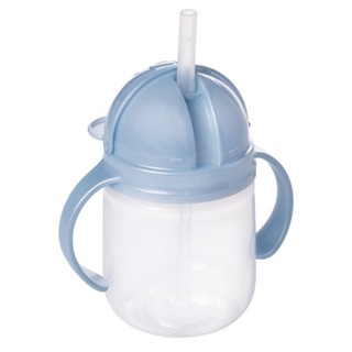 Caneca de Treinamento com Canudo 350 ml Urso Azul Plasútil em Oferta na Shopee