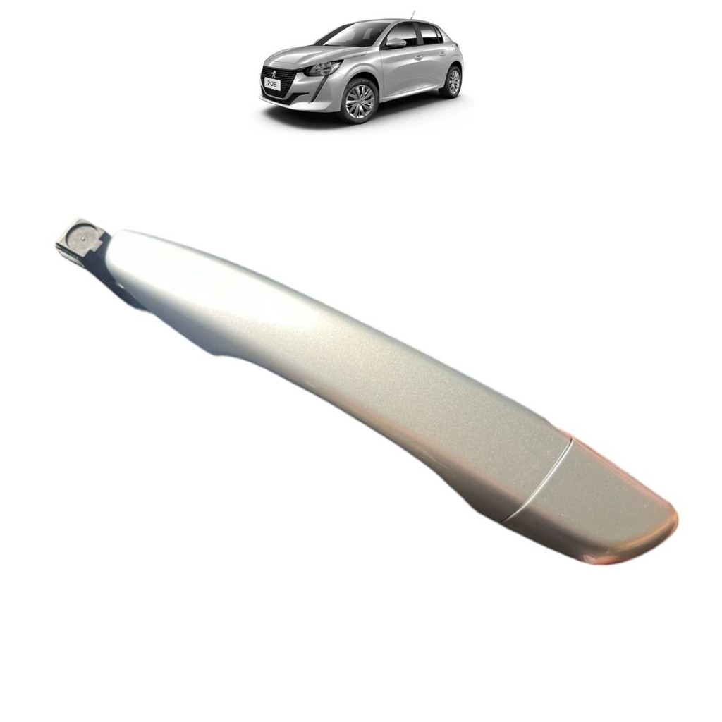 Macaneta Externa Traseira Esquerda Peugeot 208 2021 2024