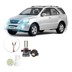 Ultra Led Nano 22000lm Kia Sorento 2004-2009 Farol Milha