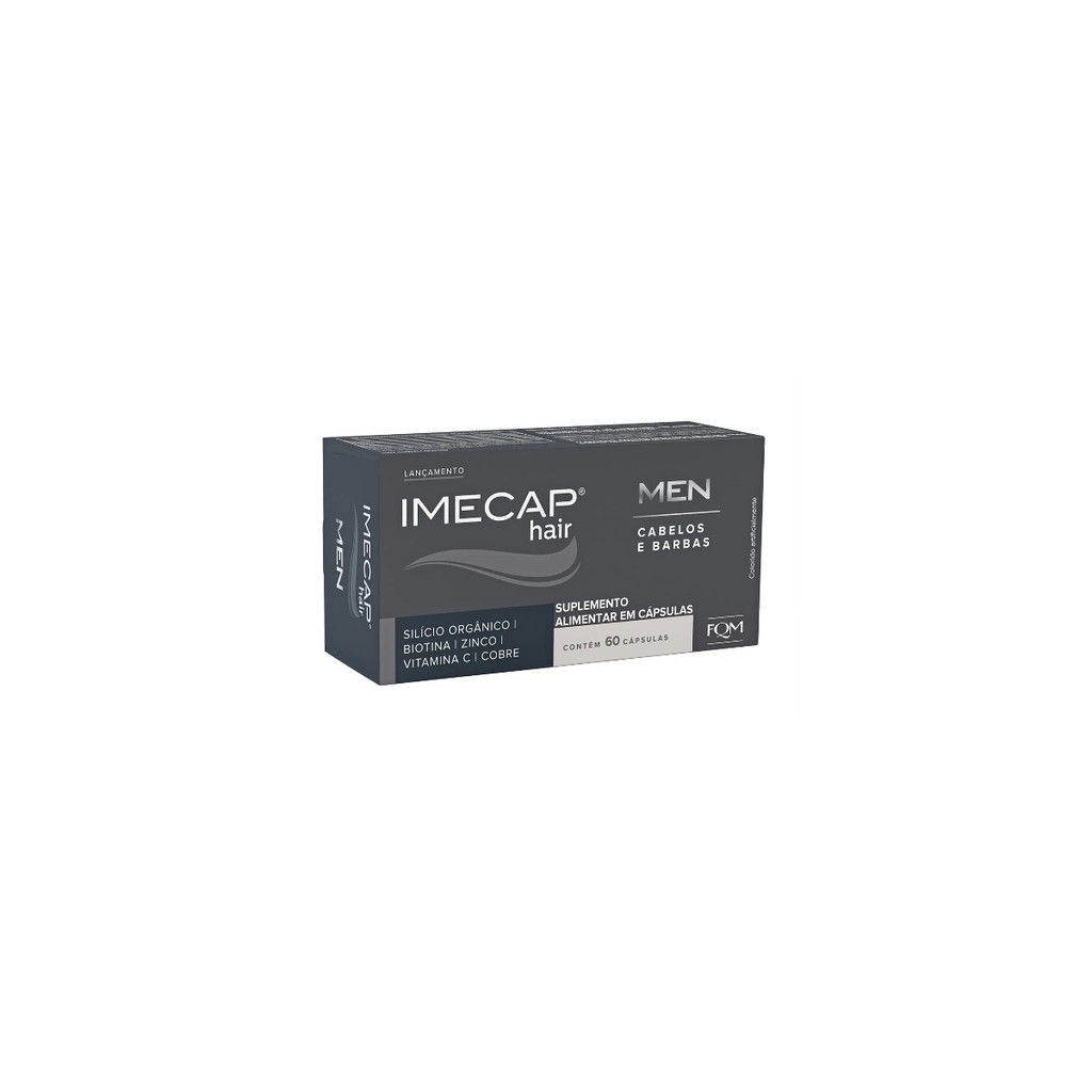 Suplemento Alimentar Imecap Hair Men 60 cápsulas