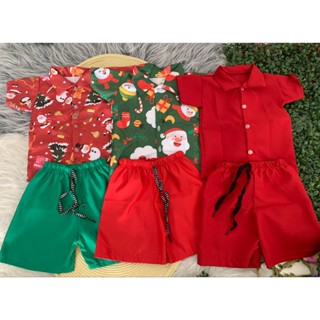 Conjunto Mauricinho de Natal, Roupa Infantil de Natal para Menino.
