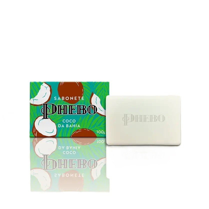 Sabonete em barra - Coco da Bahia 100g - Phebo