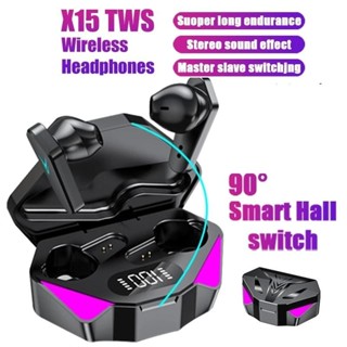 Fone De Ouvido Sem Fio X15 TWS Bluetooth 5.2 Com Microfone Stereo Ultra Baixa Latency Gaming Headset em Oferta na Shopee