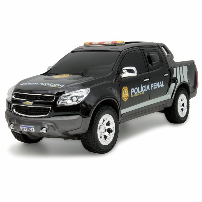 S10 Em Miniatura Viatura Polícia Penal Rio Grande do Sul Susepe RS