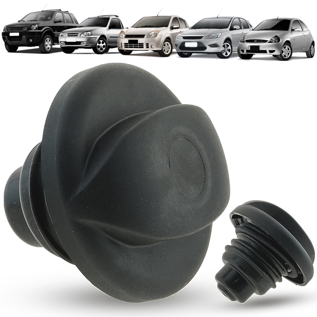 Tampa do Tanque de Combustível Sem Chave Ford Courier 01 a 13 Ecosport 02 a 12 Fiesta 95 a 14 Ka 02 a 21 Focus Rosca