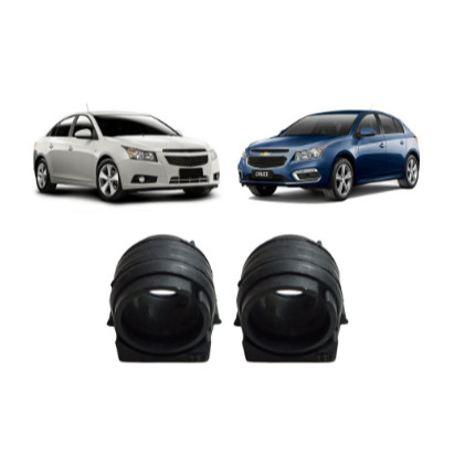 Kit Bucha Da Barra Estabilizadora Dianteira Gm Cruze 12/...