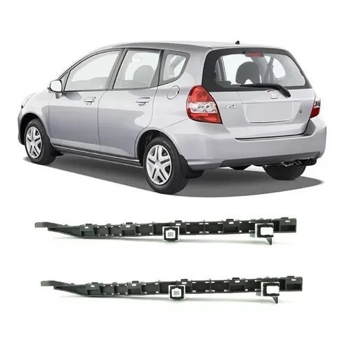 Par Guia Parachoque Traseiro Honda Fit 2003 04 05 06 07 2008 em Oferta na Shopee