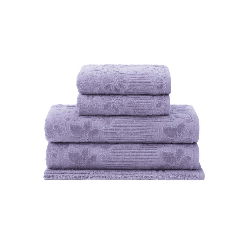 Jogo Toalha Gigante Lollipop Algodão 5 Peças Lilás Buddemeyer