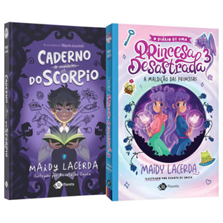 Kit com 2 livros - O diário de uma princesa desastrada 3 + O caderno de maldades do Scorpio em Oferta na Shopee