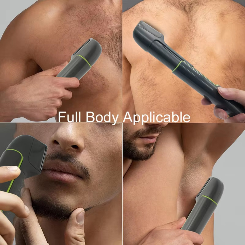 Máquina Barbear Corpo E Cabelo Sem Fio Profissional Sokany Barbeador