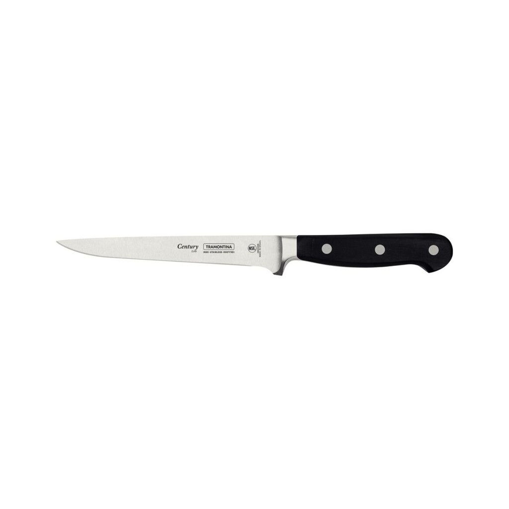Faca Filetar Tramontina Century Inox  6" Corte Profissional