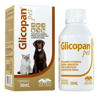 Glicopan Pet Solução Uso Veterinário 30ml em Oferta na Shopee