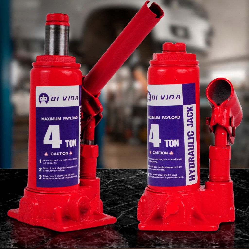 Macaco Hidráulico Tipo Garrafa De 4 Toneladas Com Elevação De 195-380 Mm Multiuso Macaco Hidráulico Tipo Garrafa De 4 Toneladas Com Elevação De 195-380 Mm Multiuso