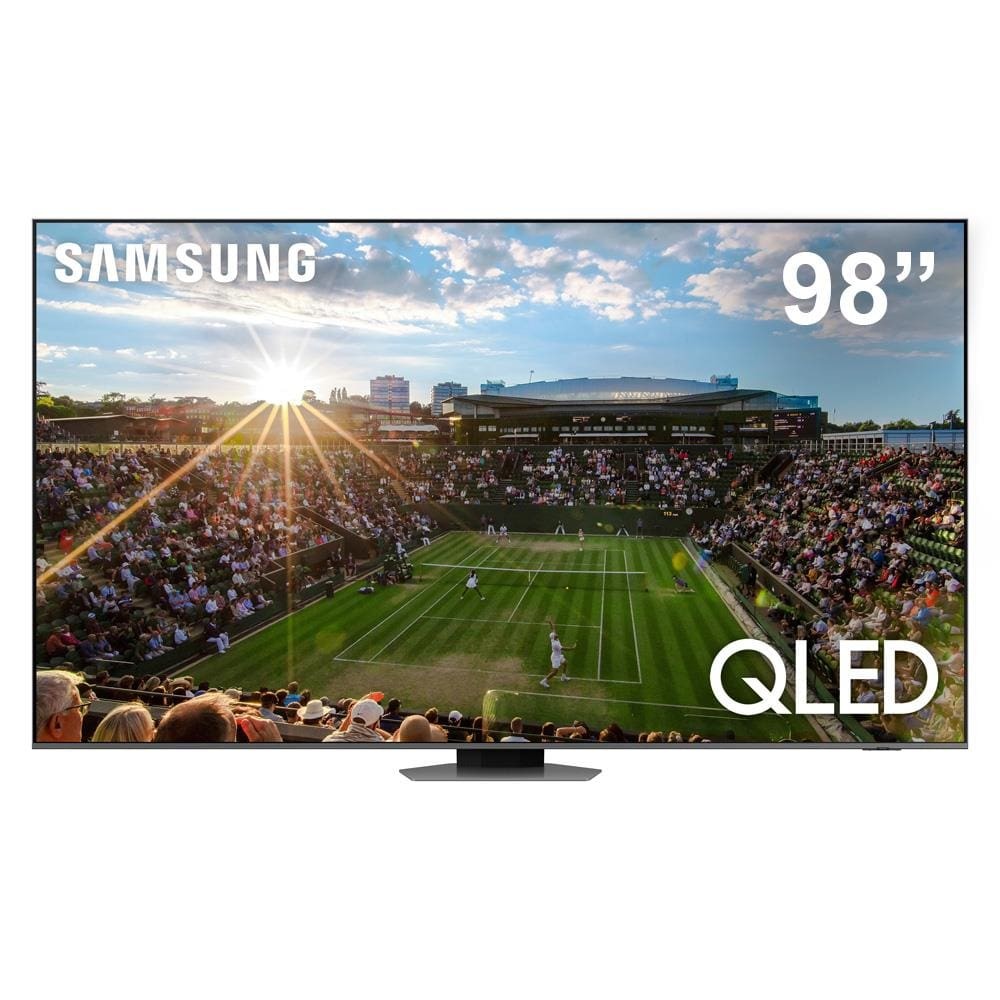 Smart TV Samsung 98Q80C 98” QLED 4K com Processador com IA